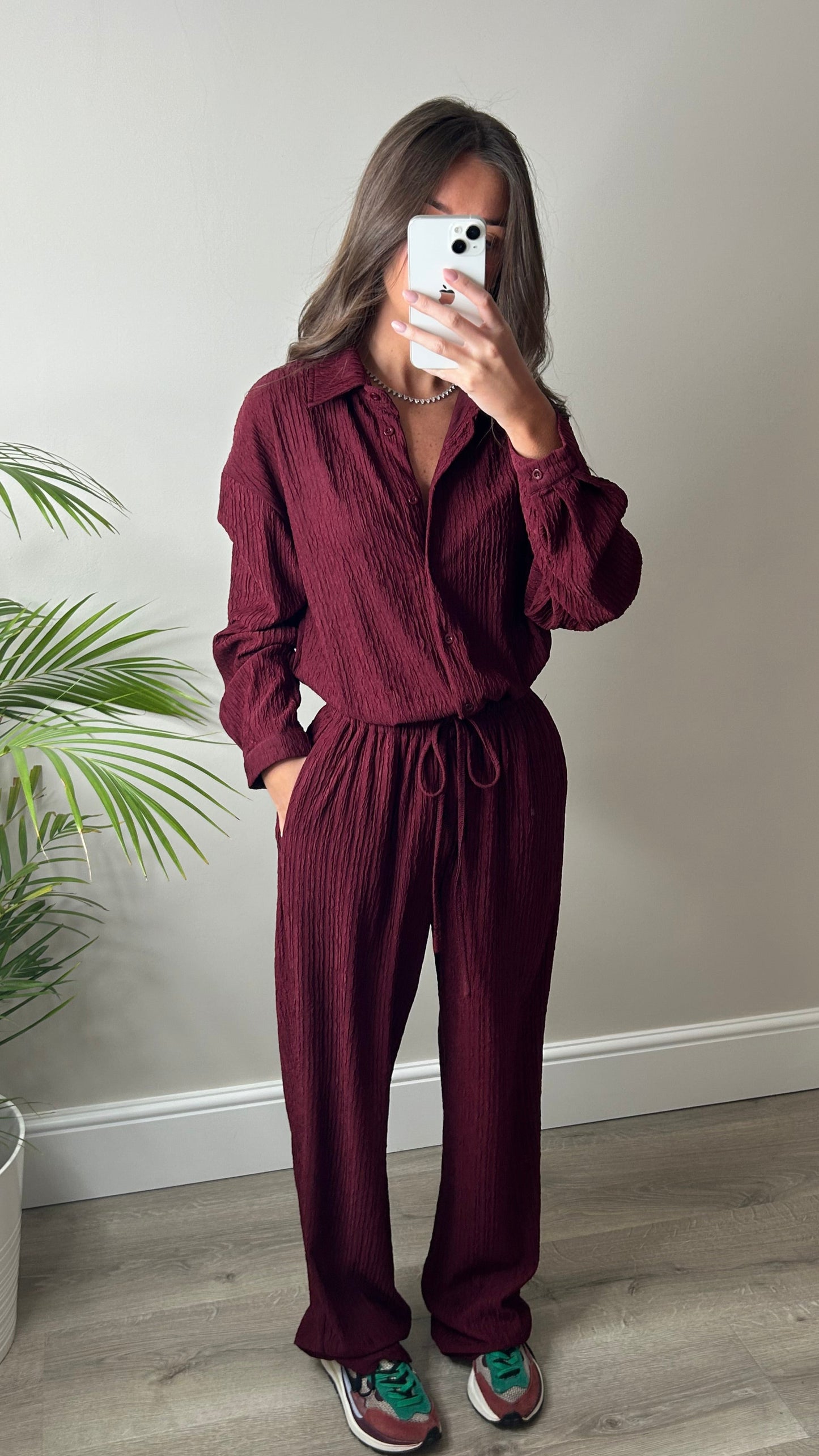 Burgundy Lounge Set