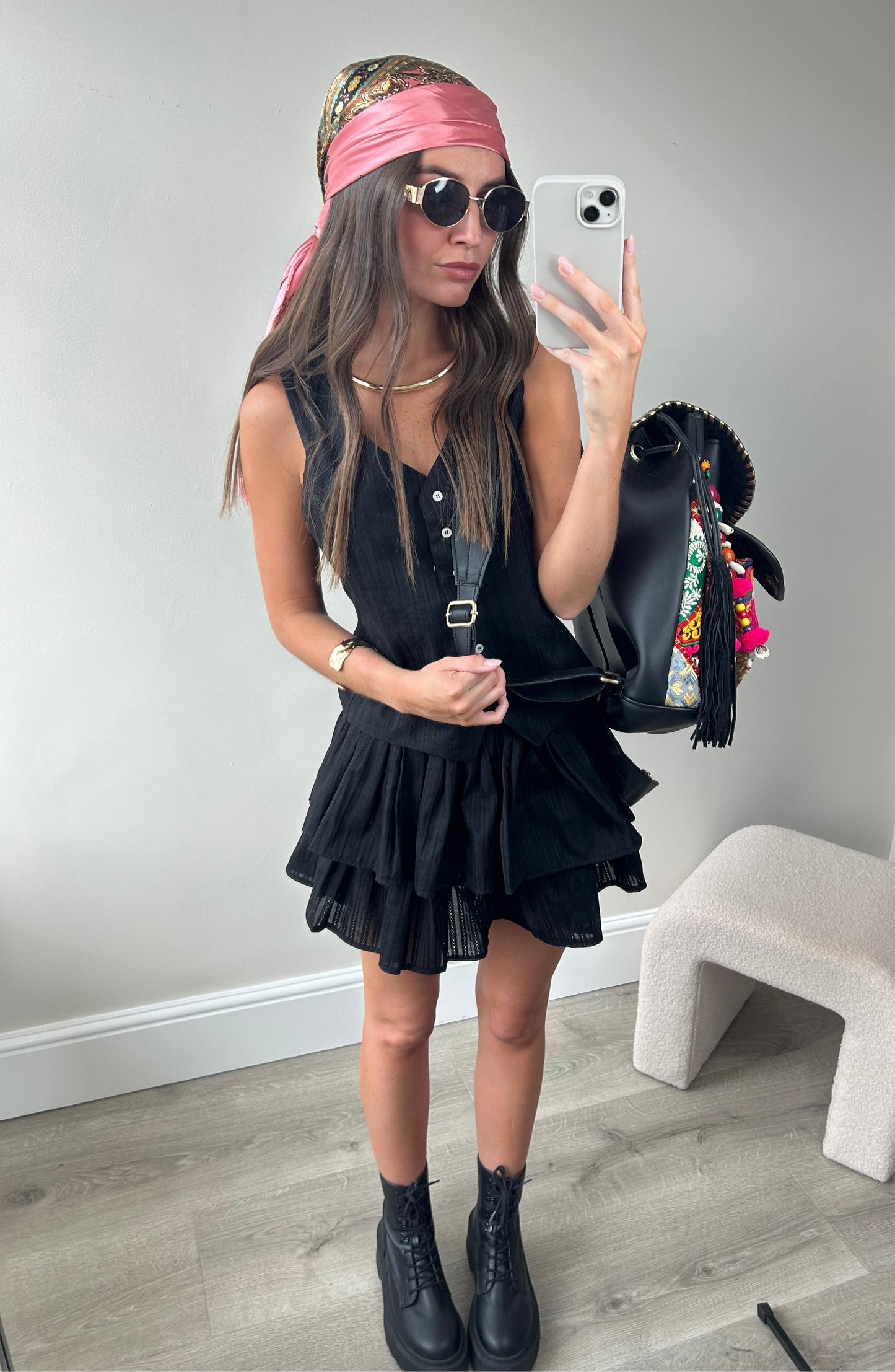 RARA WAISTCOAT SET - BLACK