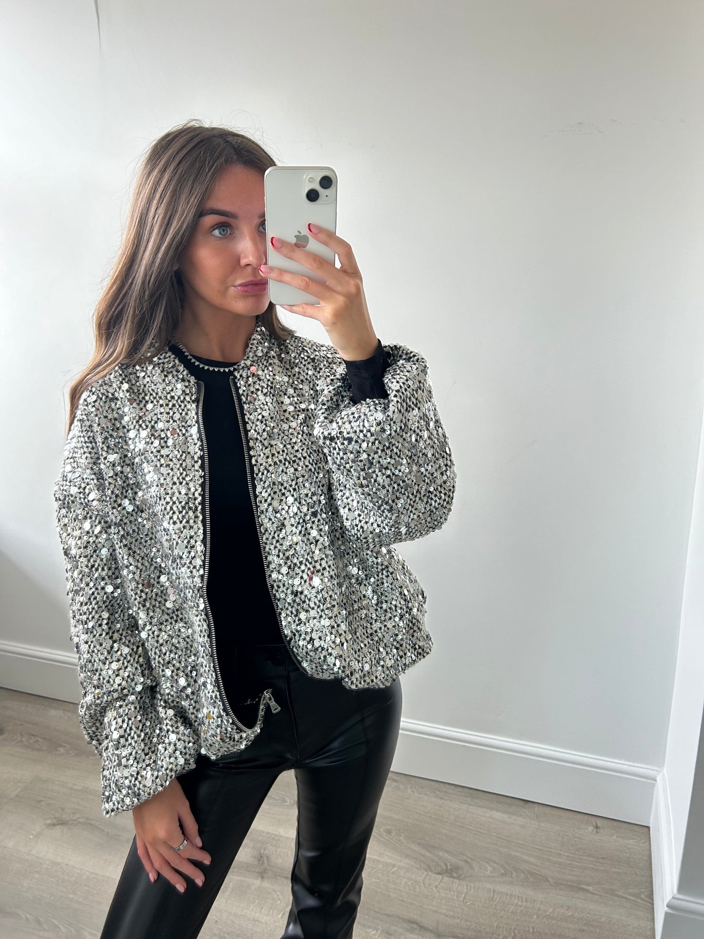 Sequin jacket