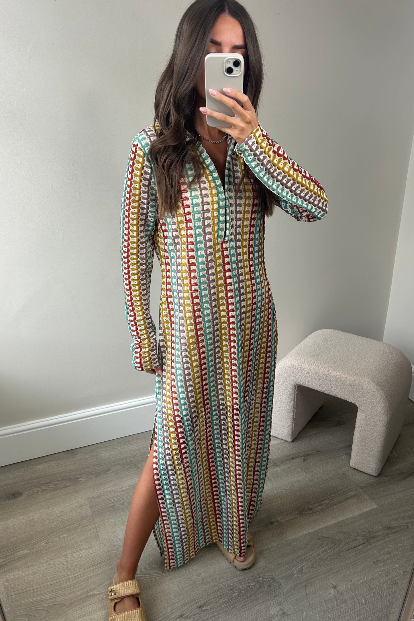 BEACH COVER UP - MULTI