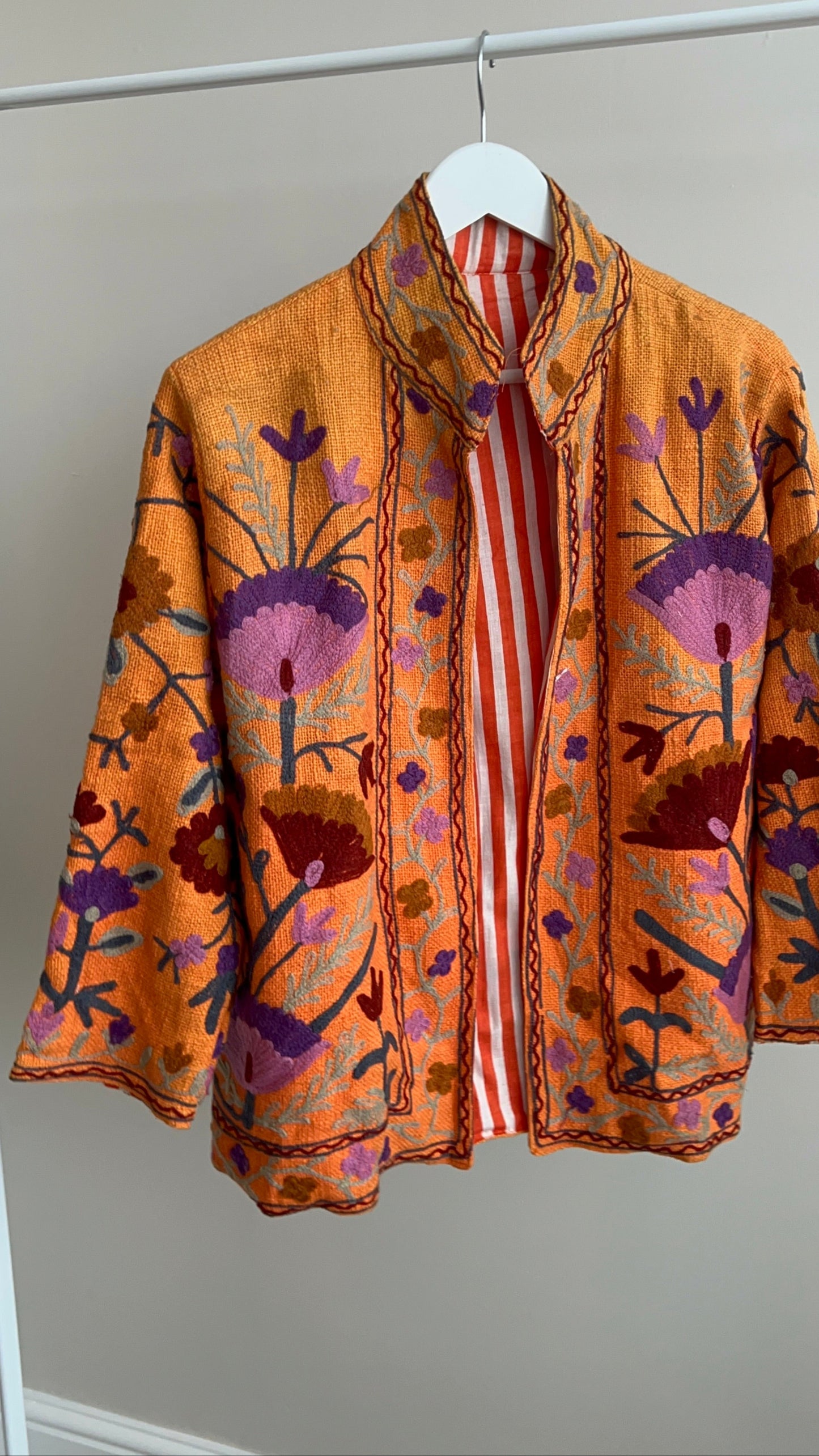 Orange ELSIE BOHO Jacket