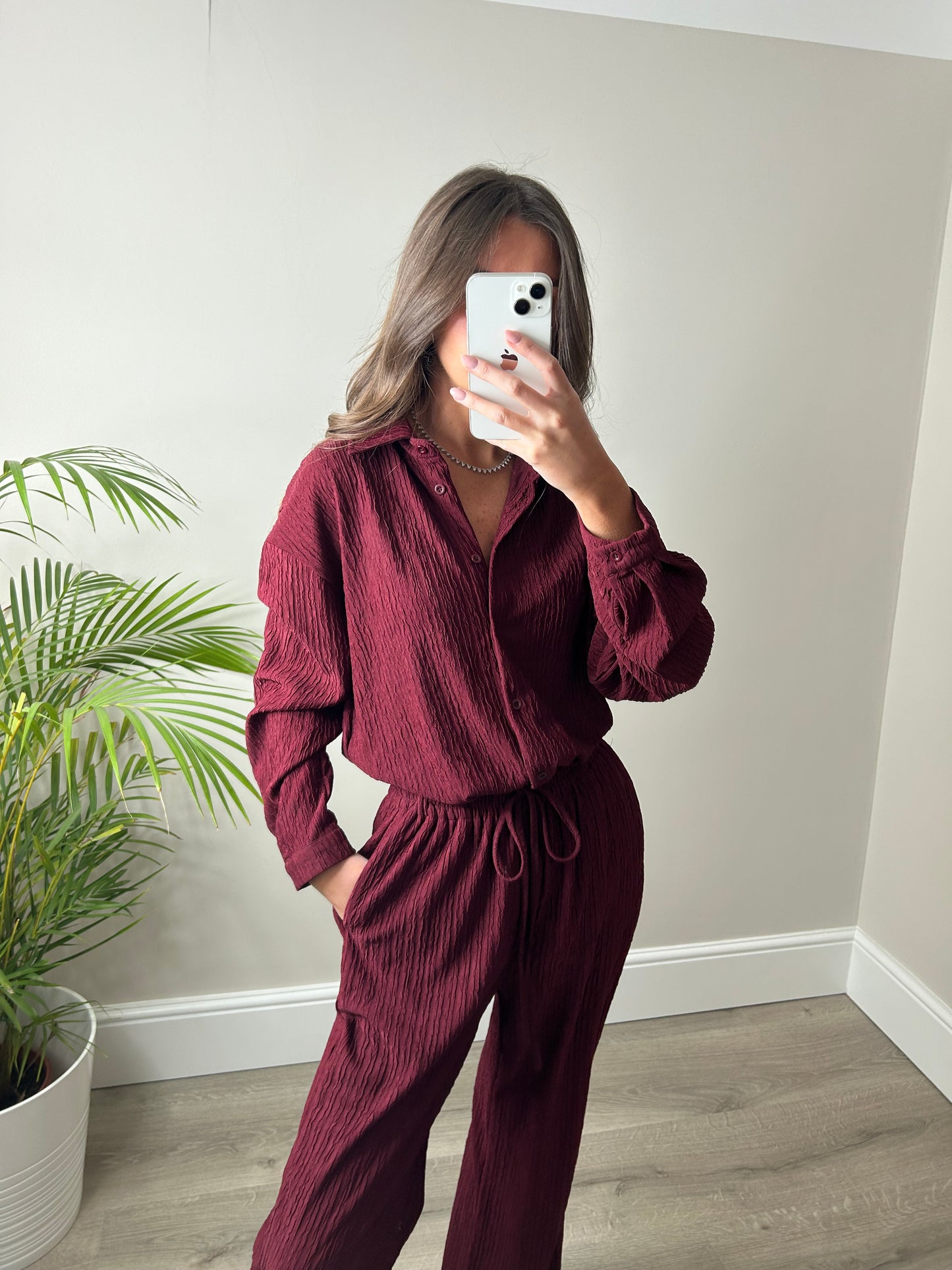 Burgundy Lounge Set