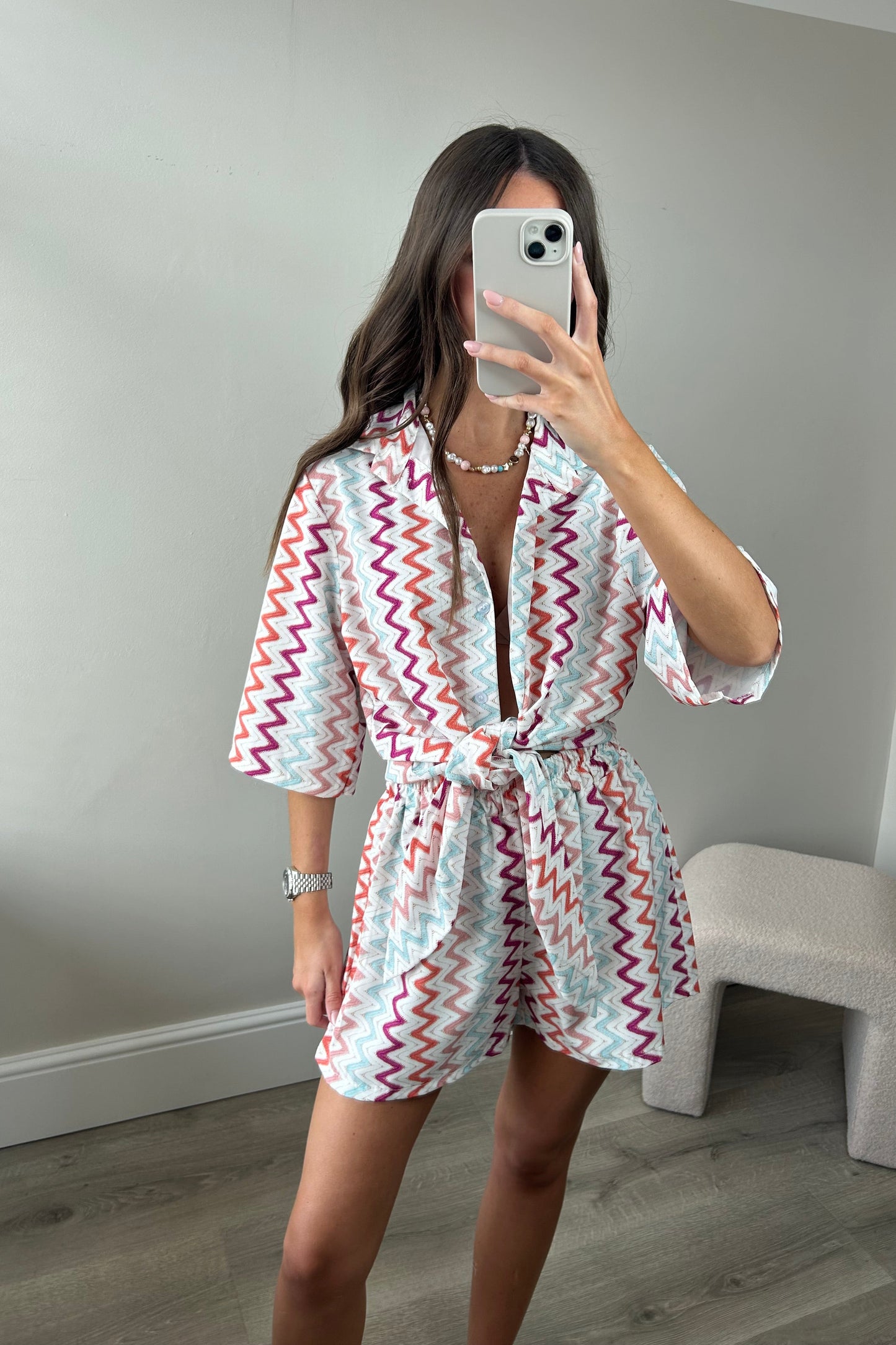 ‘CALI’ SHIRT & SHORT SET