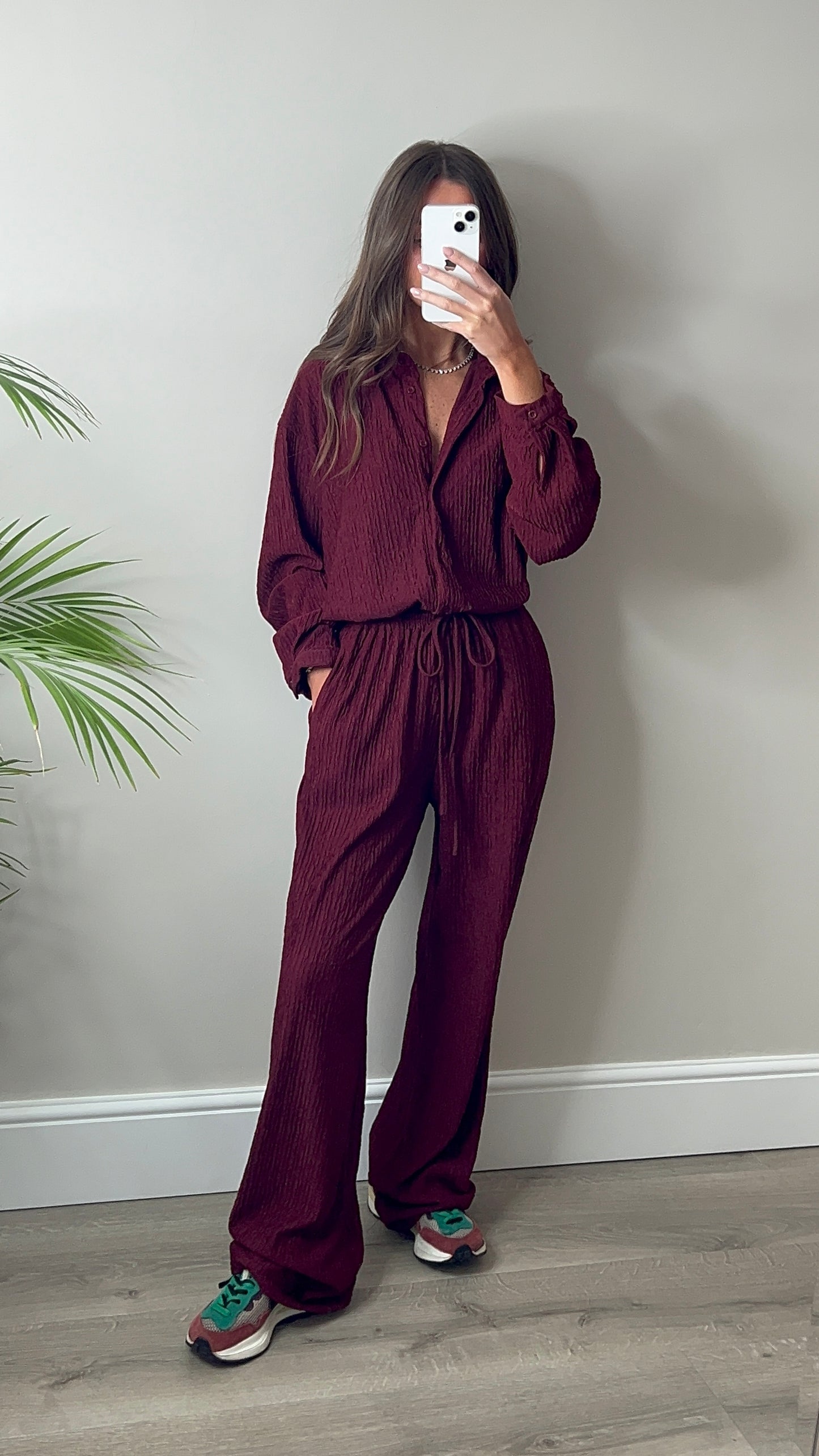 Burgundy Lounge Set