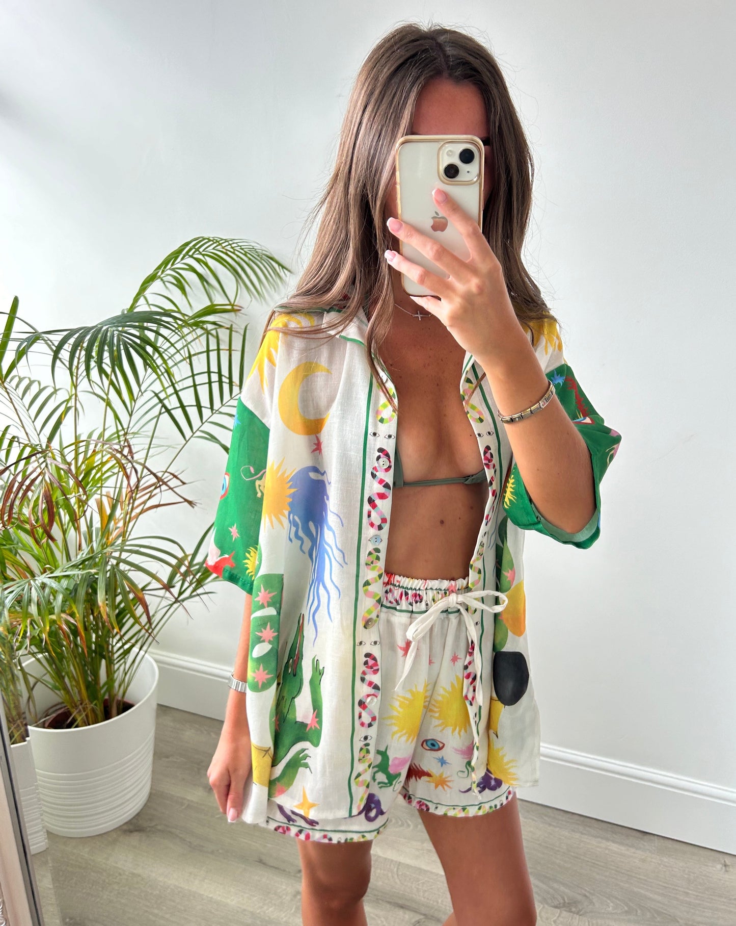 'SUN' Shirt & Short Set
