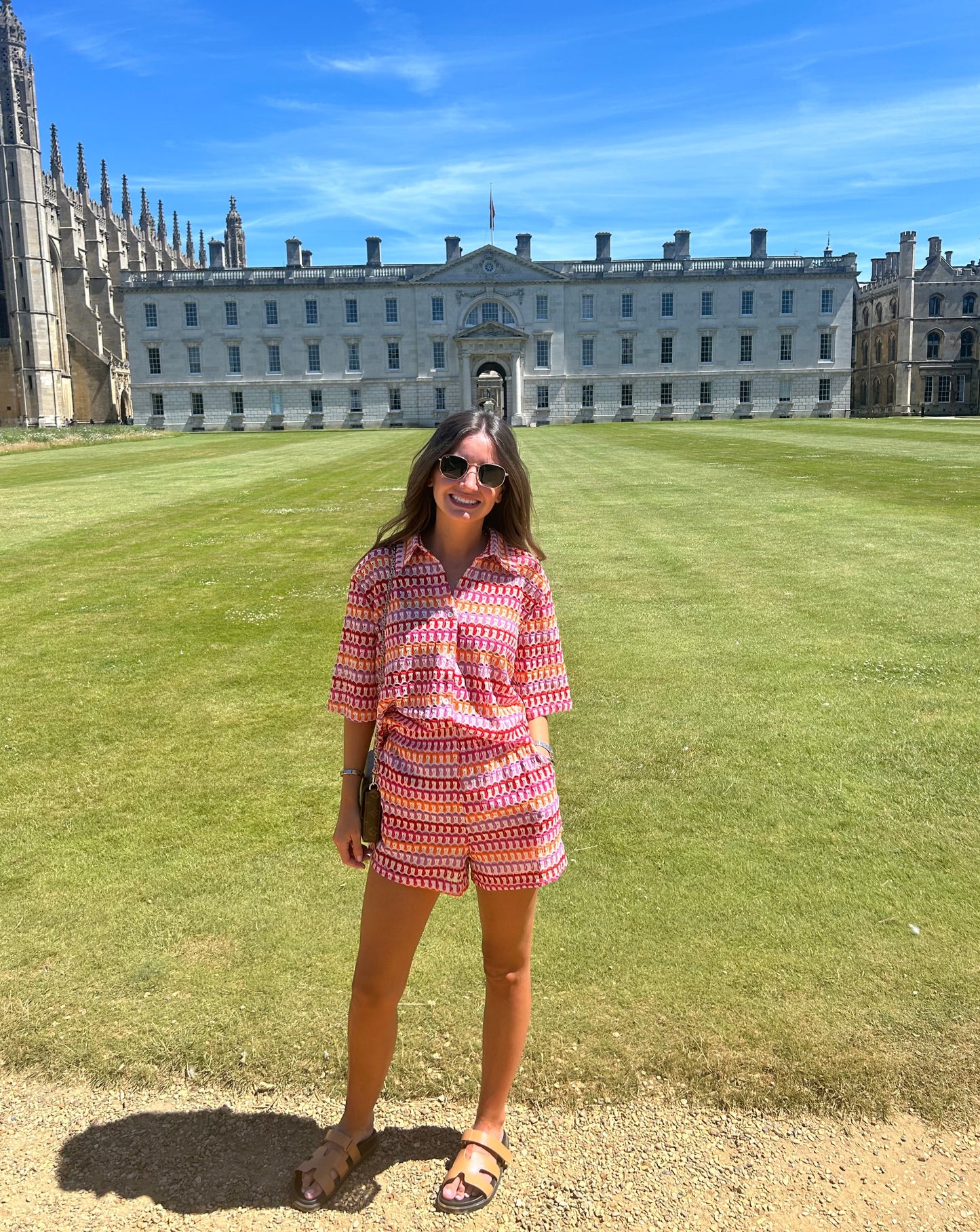 Pink Stripe Co ord