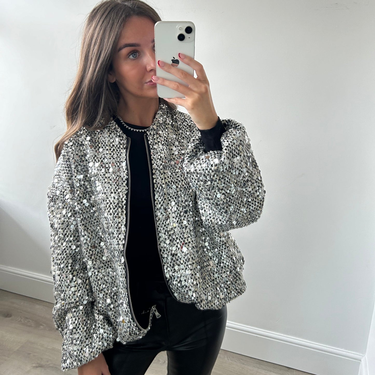 Sequin jacket