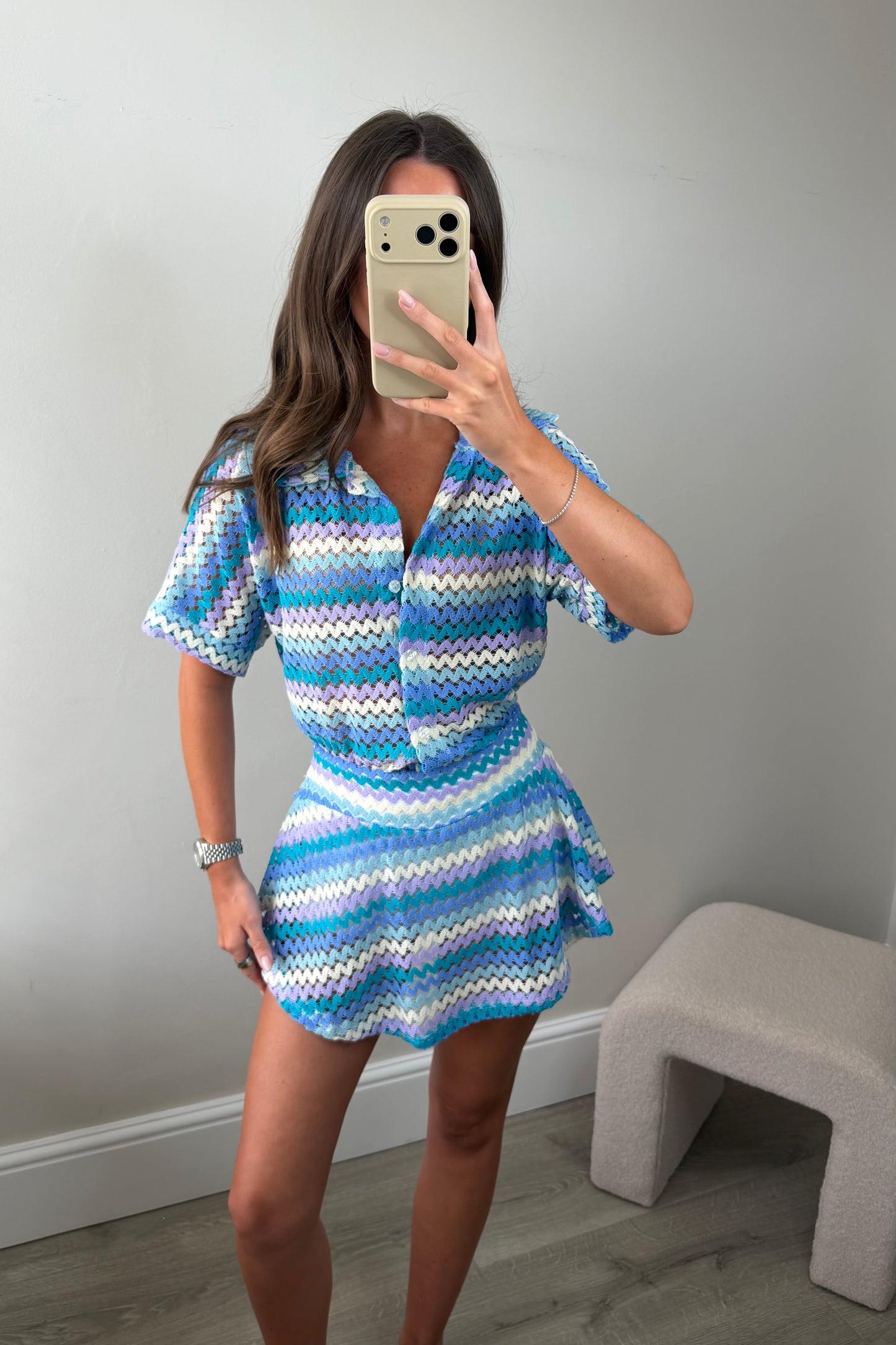 FLORA TWO PIECE - BLUE