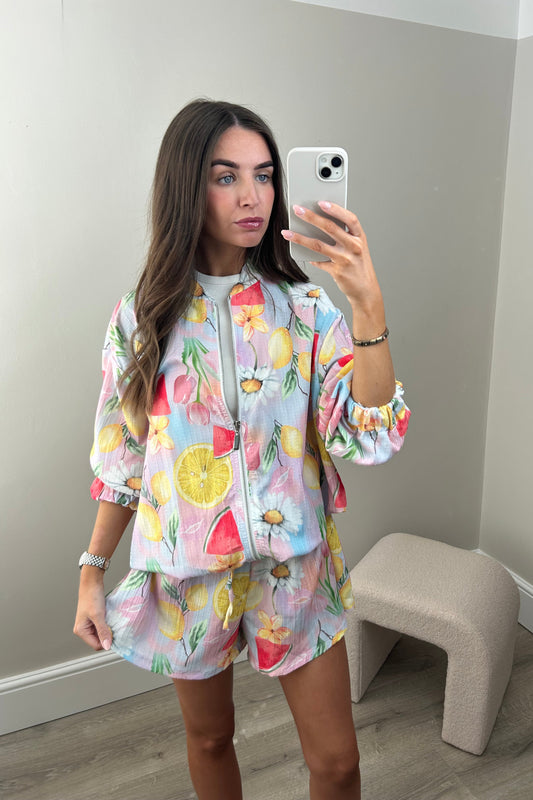 ‘LOTI’ LOUNGE SET - PINK
