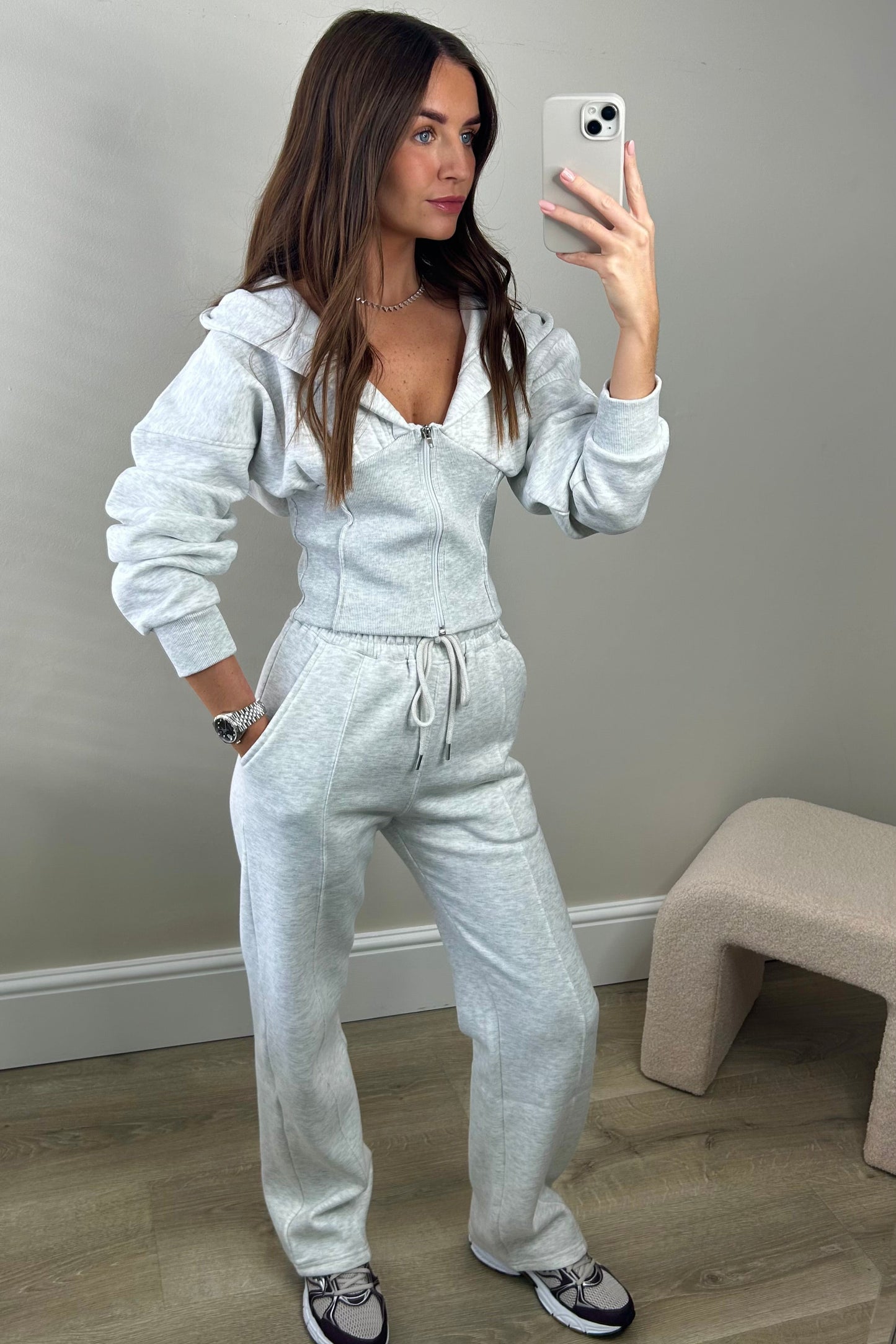 ‘LILA’ TRACKSUIT - GREY