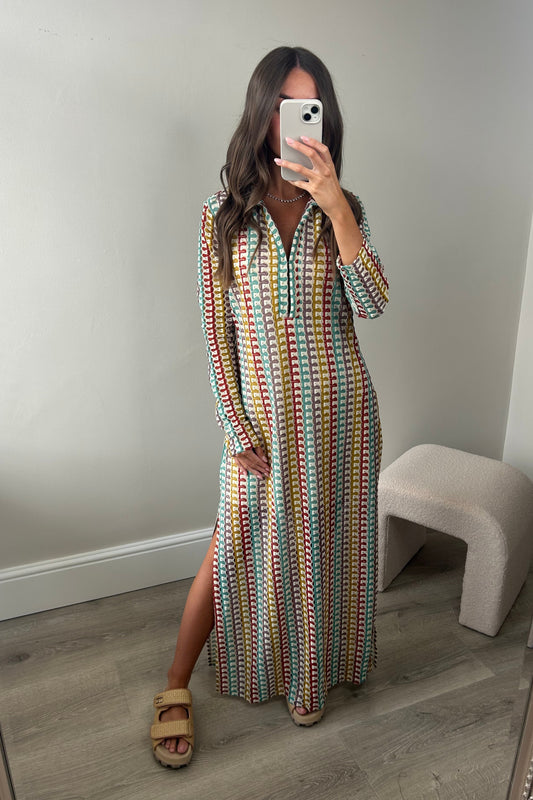 BEACH COVER UP - MULTI