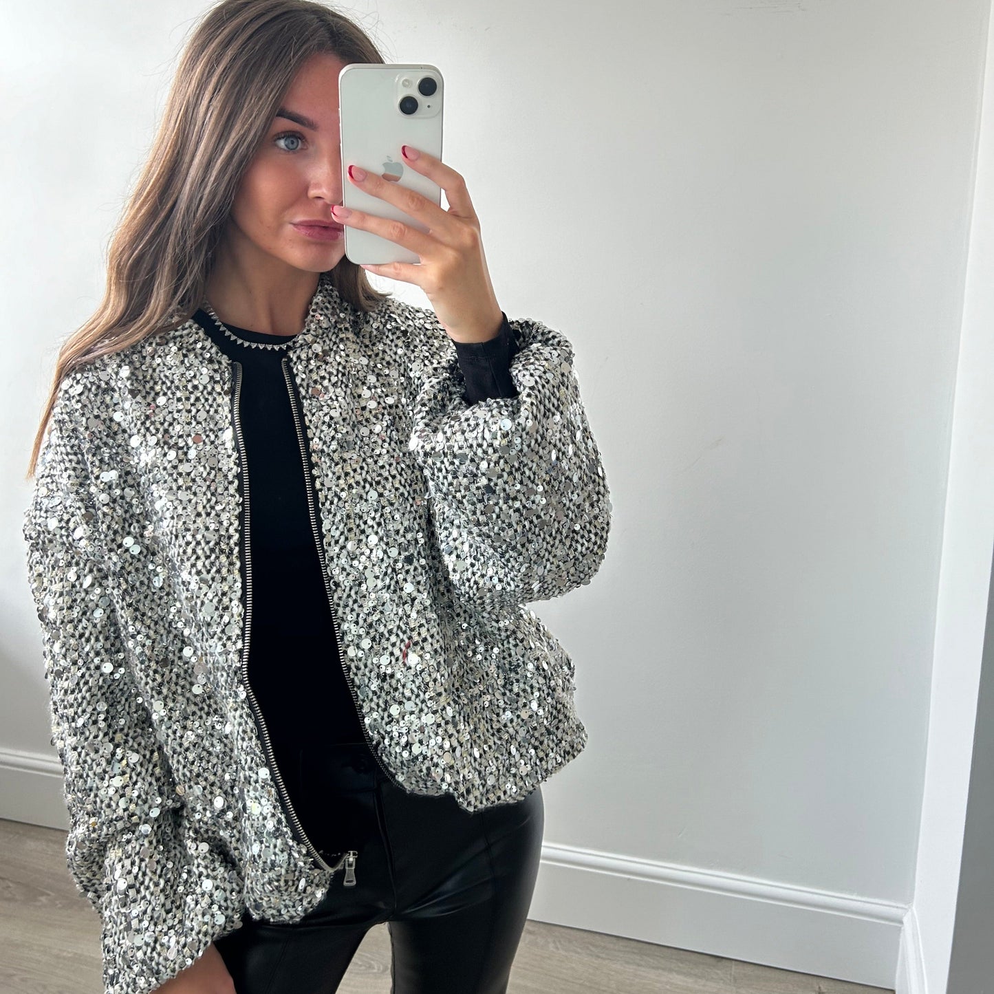 Sequin jacket