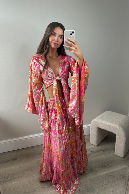 SUMMER NIGHTS TWO PIECE - ORANGE